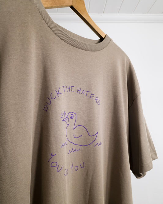 SAMPLE SALE DUCK THE HATERS - OVERSIZED