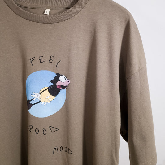 FEEL GOOD MOOD - OVERSIZED T-SHIRT