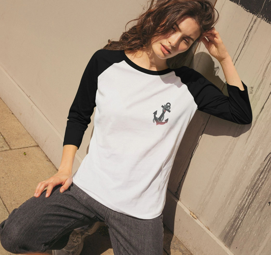 LOOSE LIPS SINK SHIPS - FEM FIT RAGLAN SAMPLE