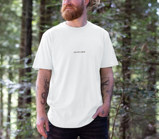 LIFE IS BTT A DREAM - LONGLINE T-SHIRT SAMPLE