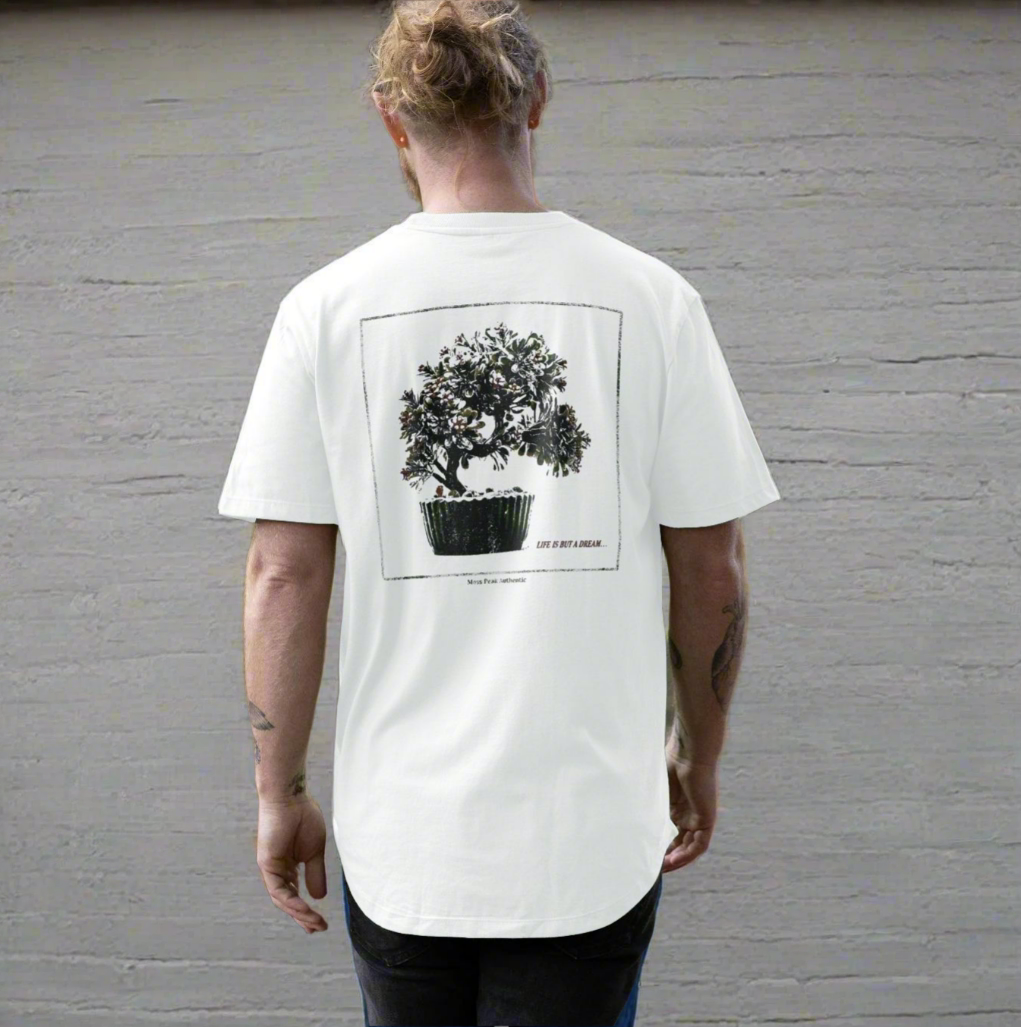 LIFE IS BTT A DREAM - LONGLINE T-SHIRT SAMPLE
